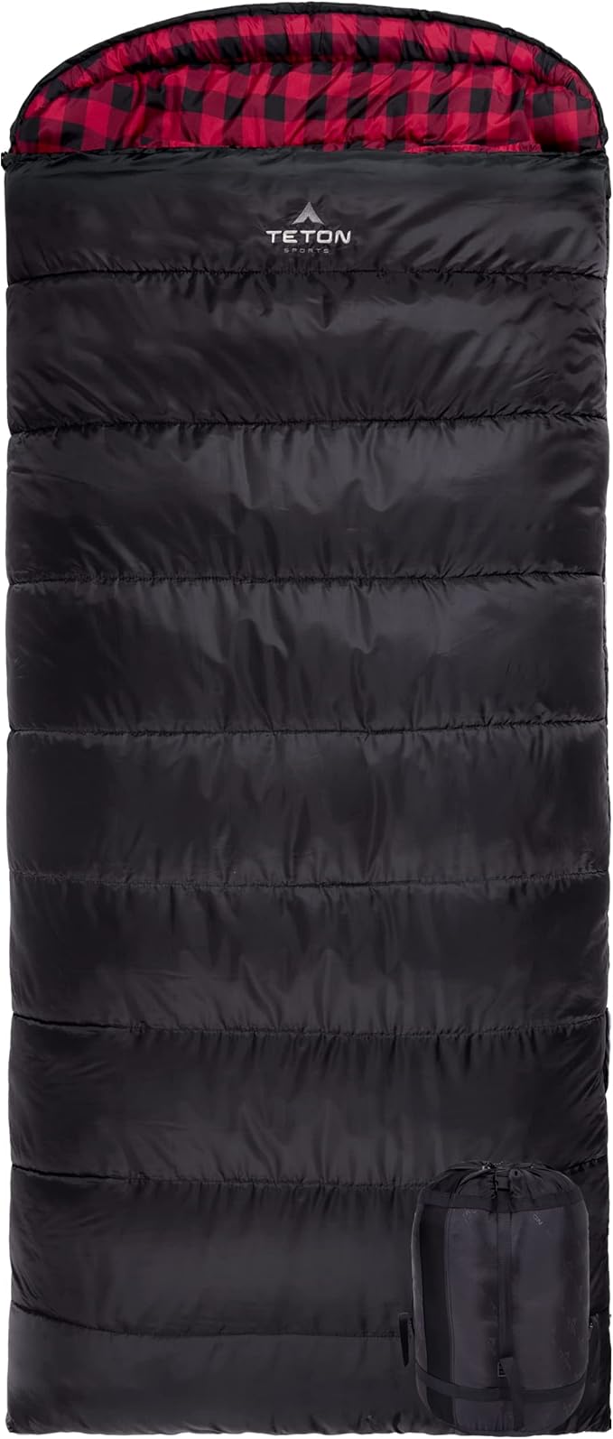 Teton Celsius XXL Sleeping Bag, Cold Weather Sleeping Bags for Adults and Kids, Camping Made Easy and Warm. Compression Sack Included