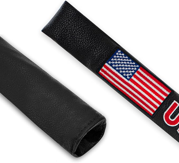 Golf Club Covers for Driver, Fairway, Hybrids - 3 Options - Golf Driver Headcover/Golf Fairway Wood Head Cover/Hybrid Headcover for Men/Women Golfer