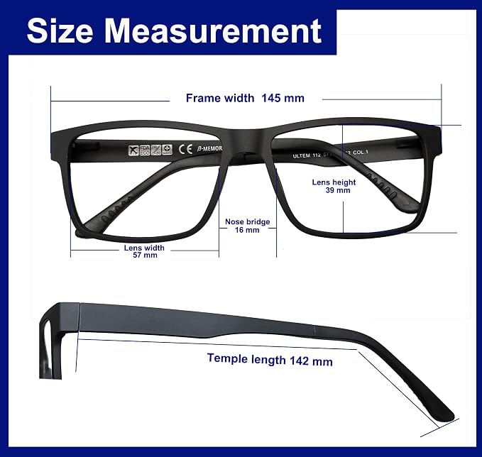 Circleperson Clip on Sunglasses for Men Magnetic glasses 2 in 1 Polarized Big Size 57-16-142
