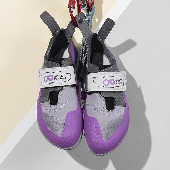 Climbing Shoes Men Lightweight Strong Anti-Slip Indoor Outdoor Rock Climbing Gym Training Beginner to Pro Performance