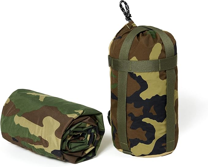 Akmax.cn Bivy Cover Sack for Military Army Modular Sleeping System, Waterproof Outer Shell for Sleeping Bag, Minimalist Stealth Shelter
