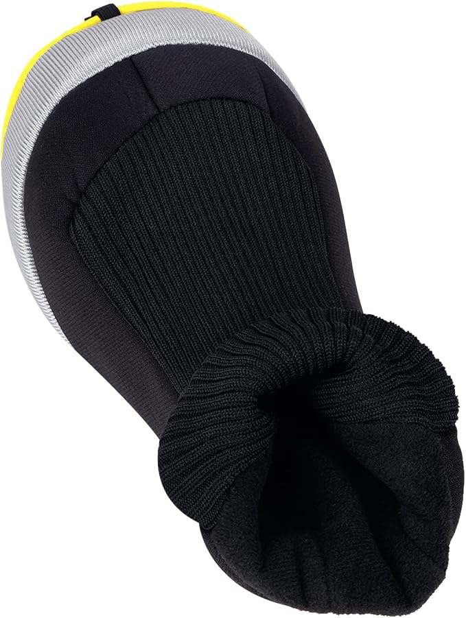 Andux 3pcs/Set Golf 460cc Driver Fairway Wood Club Head Covers | with interchangeable NO. Tags | Mesh Breathable material | Short Neck | Coloured Piping | Pull-On Closure