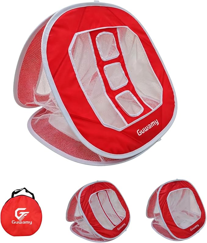 3-in-1 Pop Up Golf Chipping Net – Precision & Distance Trainer, Easy Indoor/Outdoor Setup – Ideal Gift