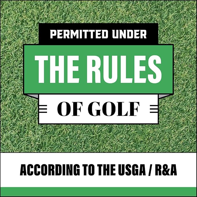 Putting Alignment Aid Tool - Golf Ball Marker - Rotate to Aim - Golf Gift Accessory for Men & Women Golfers - USGA Compliant