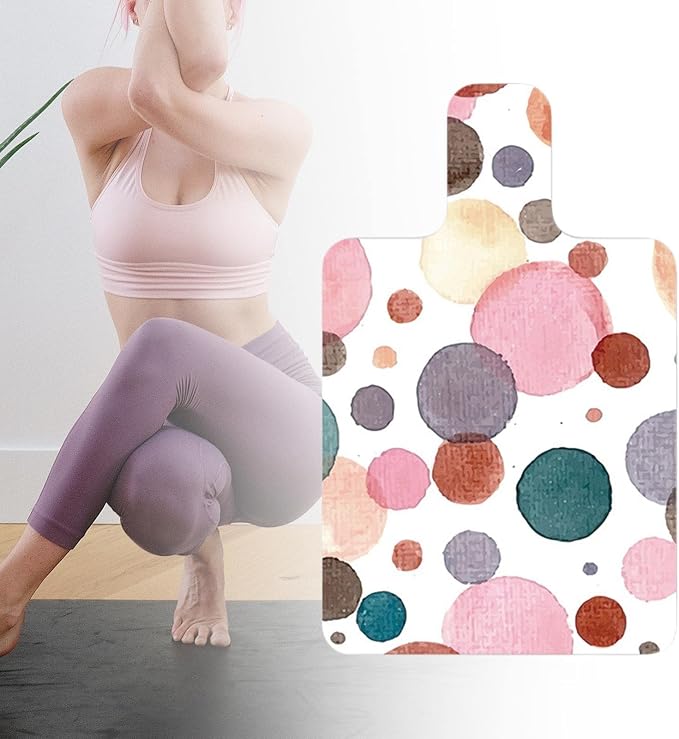 Generic Pilates Reformer Mat Towel, Reformer Cover Protector with Sweat-Absorbing Handle, Pilates Equipment Accessories for Home And Class, Soft,