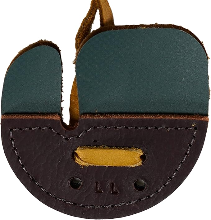 Hornet Leather Split Finger Tab – Handmade USA – Traditional Archery Gear – Medium or Large – Left or Right Hand