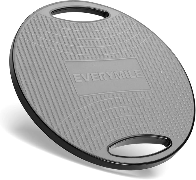 Wobble Balance Board, Exercise Balance Stability Trainer Portable Balance Board with Handle for Workout Core Trainer Physical Therapy & Gym No-Skid Surface