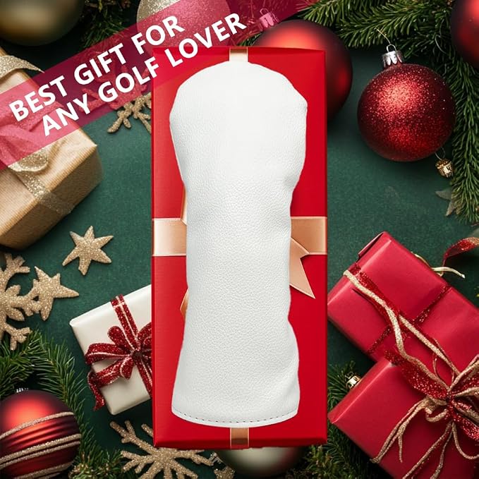 Golf Accessories Golf Club Covers for Driver, Fairway, Hybrids - Golf Driver Headcover/Golf Fairway Wood Head Cover/Hybrid Headcover for Men/Women Golfer