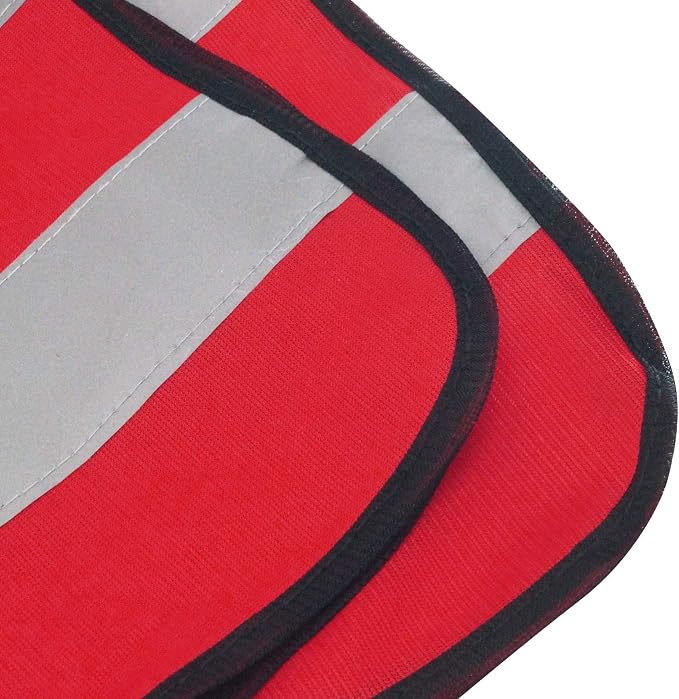 AIEOE Kids High Visibility Safety Vest Reflective Running Lightweight Traffic Walking Breathable Construction Vest