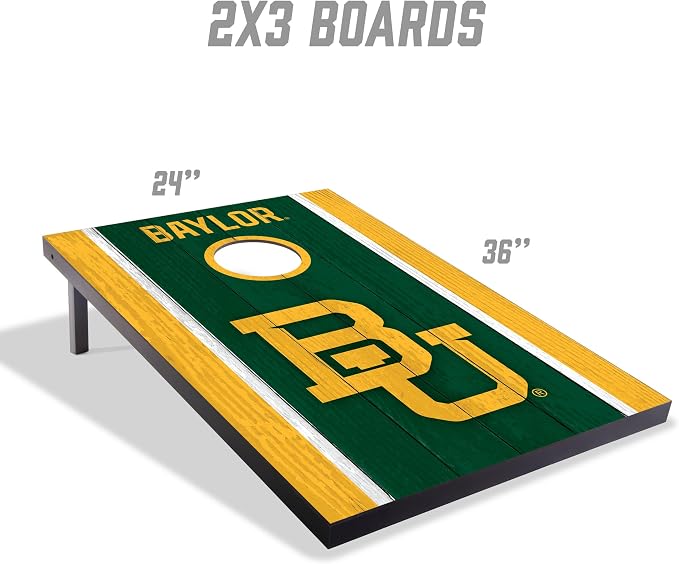 YouTheFan NCAA 2' x 3' Portable Cornhole Game with Logo Bags