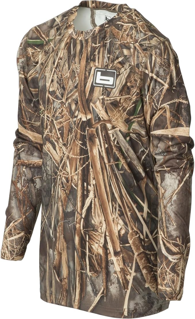 Banded Tec Stalker Mock Shirt – Lightweight, Breathable, Moisture-Wicking Hunting Performance Shirt