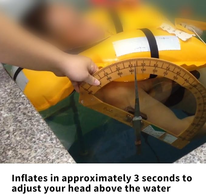Automatic Inflatable Life Jacket,Preserver PFD for Adults,Life Vest for Adult,Supports Weight up to 330 pounds