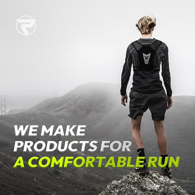 Lightweight Slim Pullover Running Vest with 5 pockets – Simple, Seamless Fit, Breathable Reflective Jogging Gear