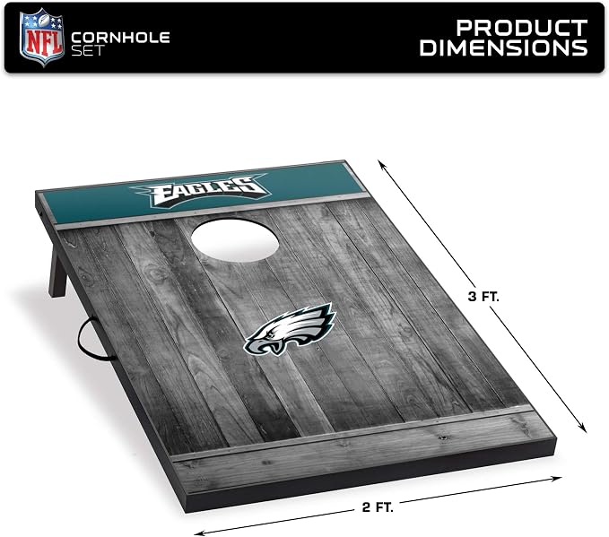 Wild Sports 2'x3' MDF Wood NFL Cornhole Set
