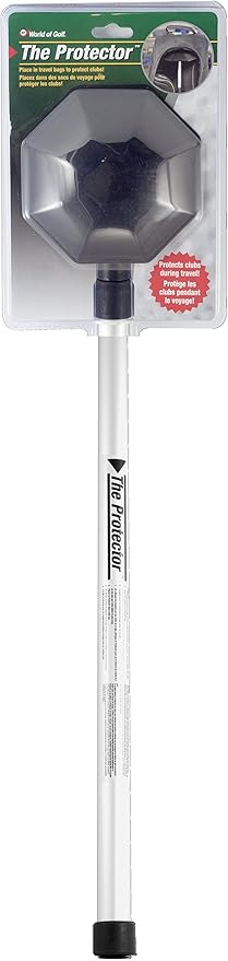 JEF World of Golf The Protector Golf Club Travel Support Protection,Black,Grey