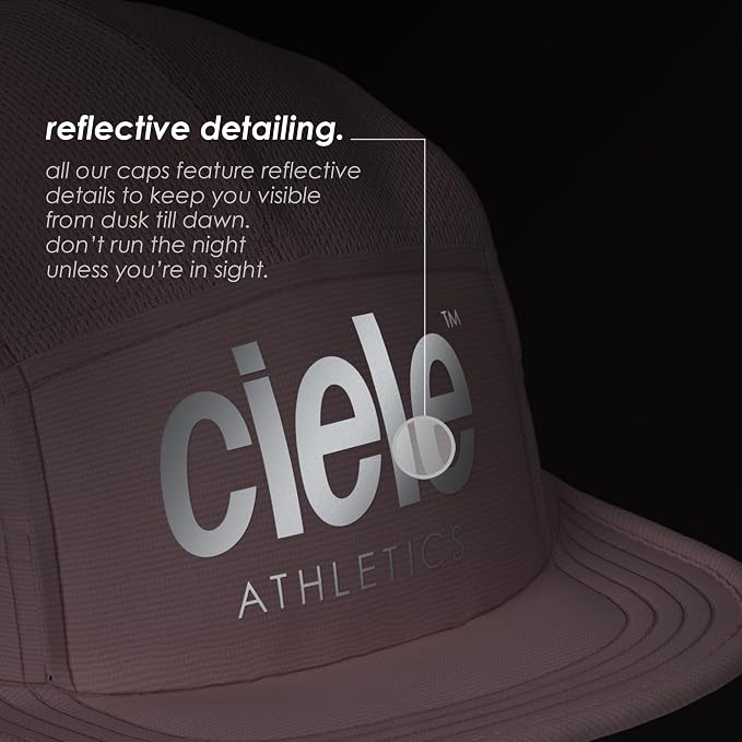 Ciele Athletics GOCap - Premium Washable Moisture Wicking Hat with Sun Protection, 5-Panel Knit Running Hat