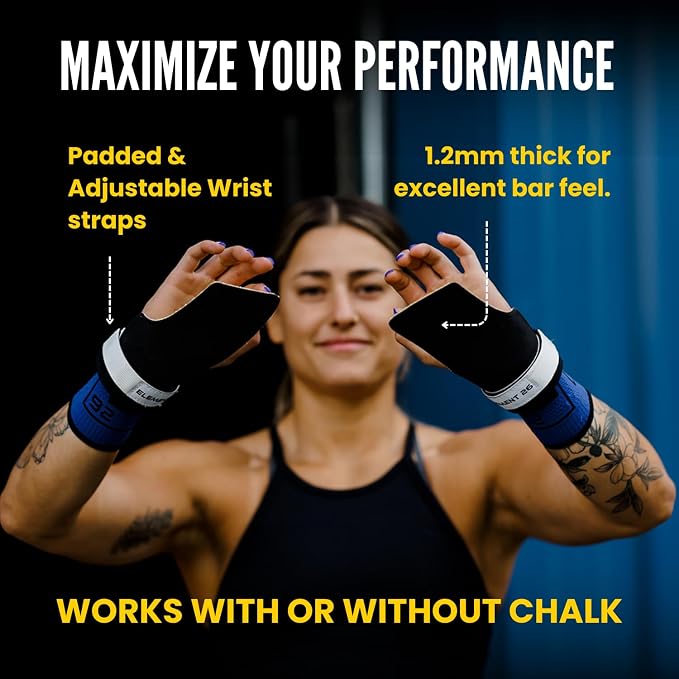 Element 26 IsoGrip Hand Grips for Cross Training, Gymnastics, and Weight Lifting - Hand Protection for Muscle Ups, Pull Ups, Deadlifts, and Olympic Lifts - for Men and Women