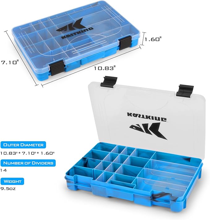 KastKing Utility Tackle Boxes, 3600 and 3700 Fishing Tackle Trays | KastKing Utility Tackle Boxes, 3600 and 3700 Fishing Tackle Trays