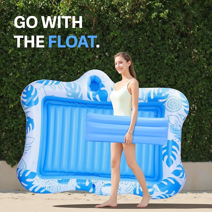 Inflatable Pool Float for Adults