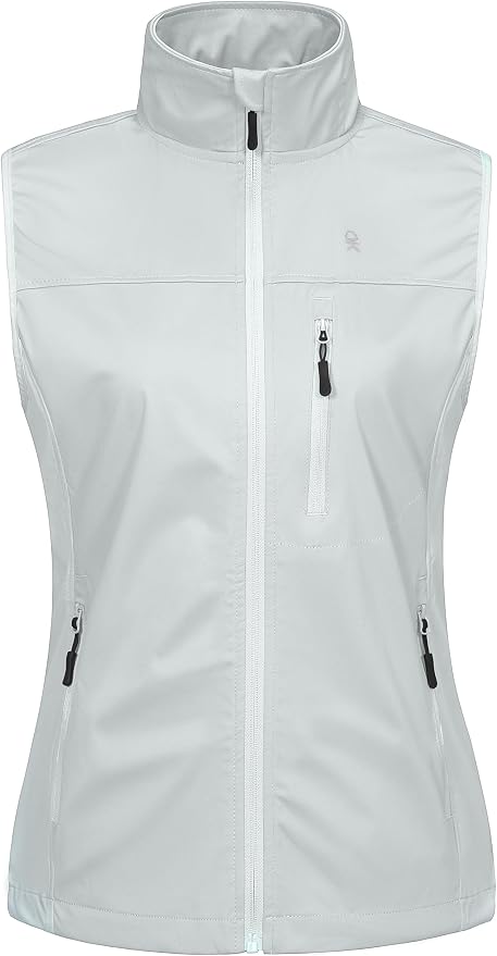 Little Donkey Andy Lightweight Cycling Vest Windproof Sleeveless Jacket for Women Water-Repellent Stretch Vest for Running