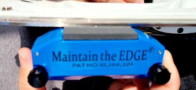 Handheld Hockey Ice Skate Sharpener (1/2" Radius of Hollow)
