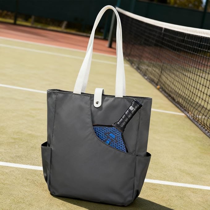 harayaa Pickleball Racket Bag Pickleball Tote Bag Pickleball Shoulder Bag Pickleball Handbag Versatile Polyester Construction Handle Roomy