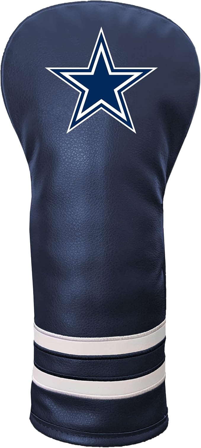 Team Golf NFL Vintage Fairway Headcover (Printed), Fits All Fairway, Hybrid and Utility Clubs