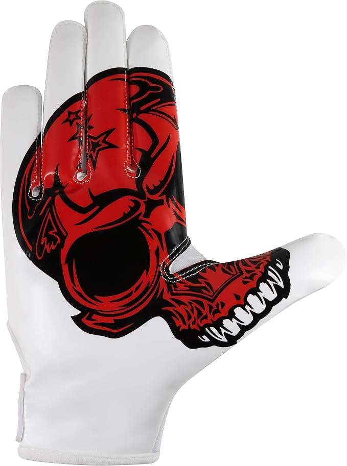 Glorious Traders Adult & Youth Football Gloves - Ultimate Performance Booster with Super Sticky Grip