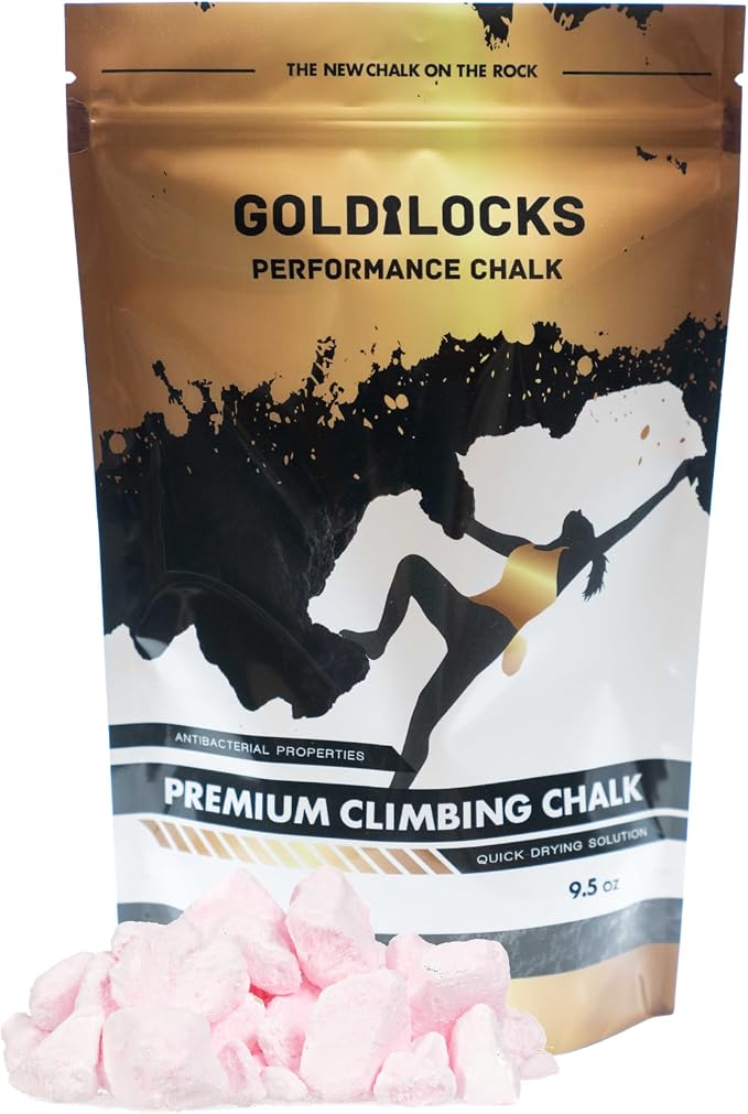 Goldilocks Chunky Chalk for Rock Climbing, Crossfit, Weight Training, Gymnastics, & More - Parent