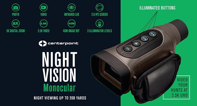 CenterPoint Optics CPNV01 Night Vision Monocular