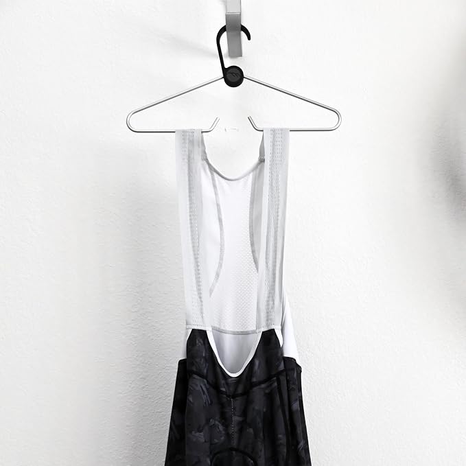 Foothill Kit Hanger - Cycling Kit Storage, Hanger for Jersey and Bibs (Black, 2-Pack)
