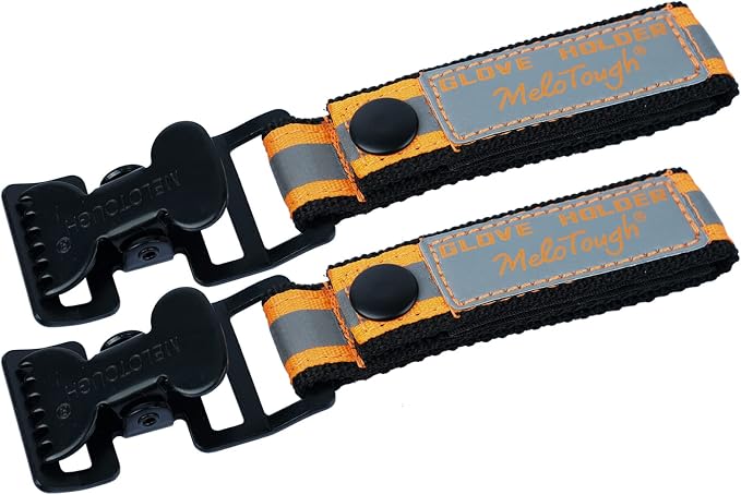 MELOTOUGH Work Glove Holder Glove Strap Quick Leash With Alligator Clip…