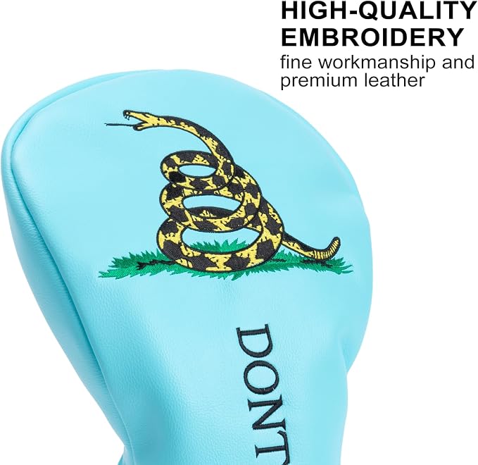 Fun Golf Club Head Covers 4 Models Available 1pc or 3pcs Driver Headcover, 3 5 Fairway Wood Head Cover, Rescue Hybrid Headcovers