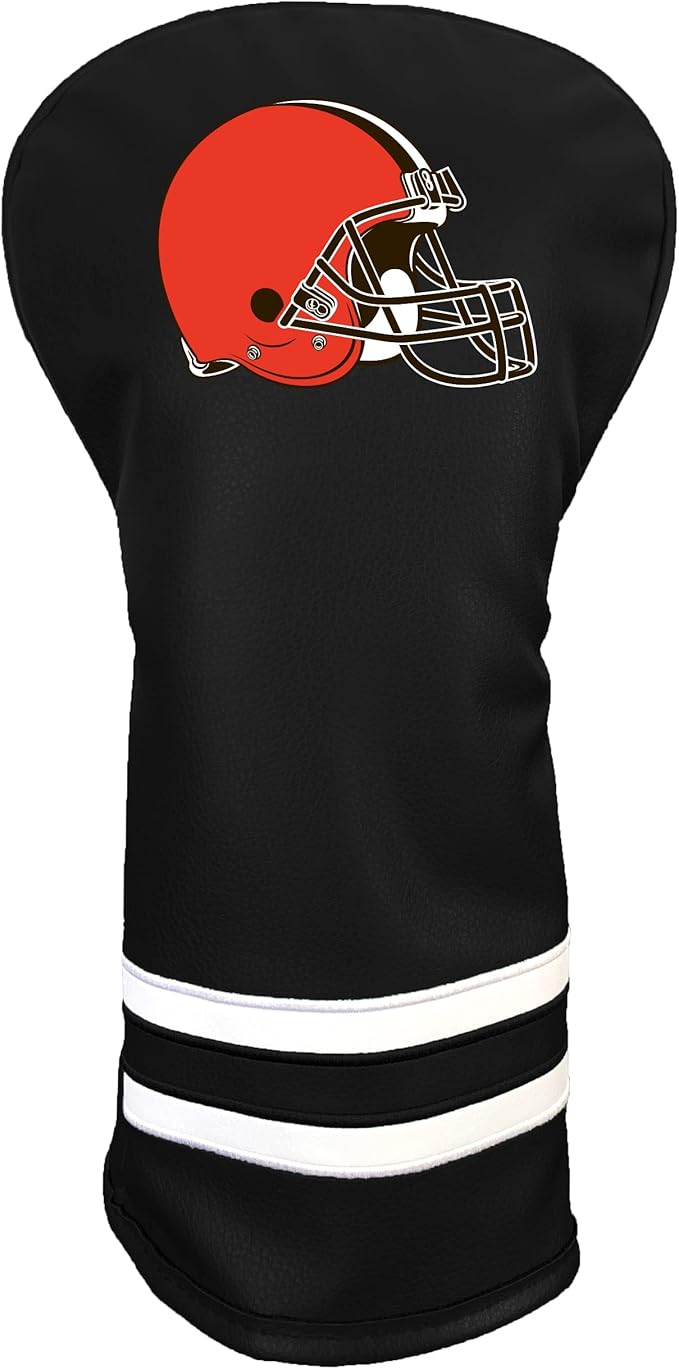 Team Golf NFL Vintage Driver Golf Club Headcover (Printed), Form Fitting Design, Retro Design with Fleece Lining for Extra Club Protection
