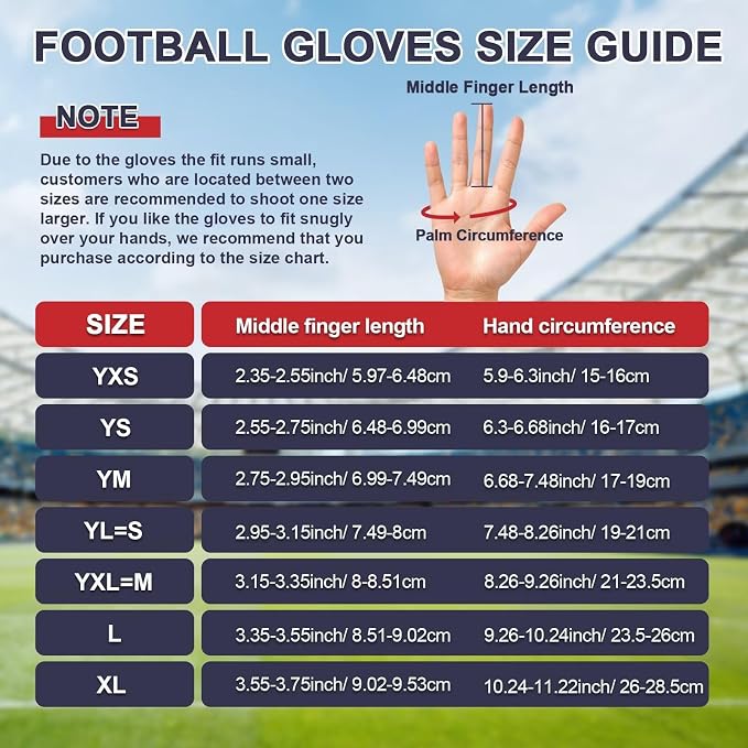 RIGWARL Football Gloves Adult Men, Youth Kids Football Gloves with Super Sticky Grip, Receiver Glove Adult Youth Kids Best Gift for Father‘s Day
