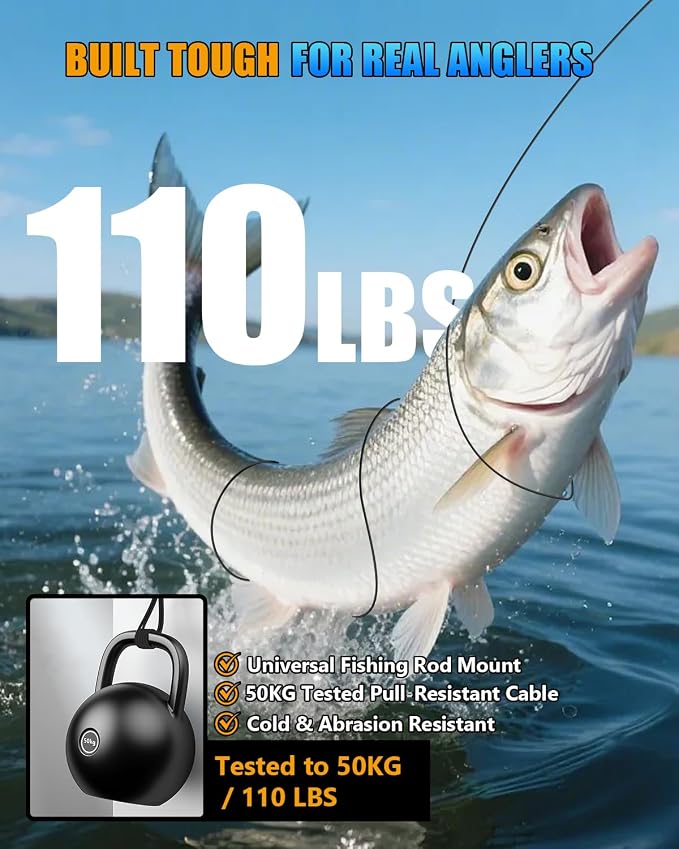 Underwater Fishing Camera, 4.3" IPS HD 1200TVL Fish Camera with 50ft Cable, 3X Zoom, 6 White & 6 IR LEDs for Kayak, Sea & River, 8500mAh Battery, Portable Underwater Camera for Fishing(Easy to Use)