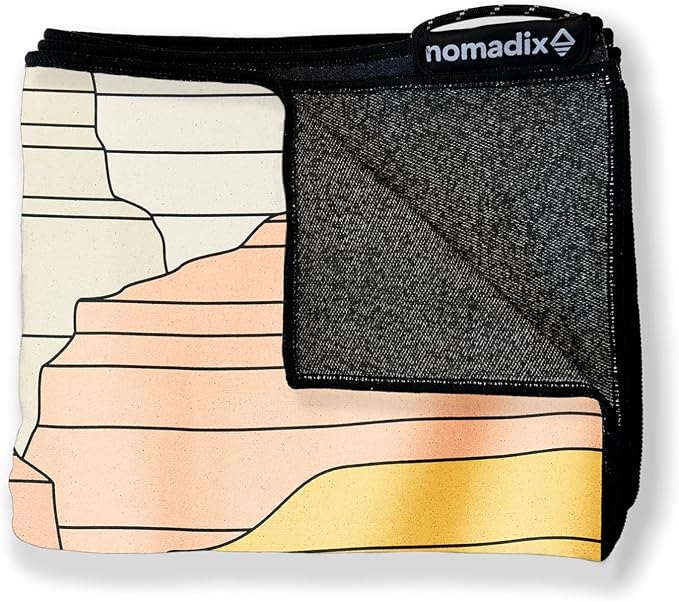 Nomadix Original Towel - National Parks- Perfect for Beach, Pool, Travel, Camping, Yoga - Made with Recycled Materials - Super Absorbent - Sand Resistant