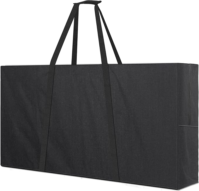 ZKOO Cornhole Carrying Case Fits 4' x 2' Regulation Size Board, Heavy-Duty 600D Cornhole Boards Bag with Extra Pockets for Cornhole Outdoor Games