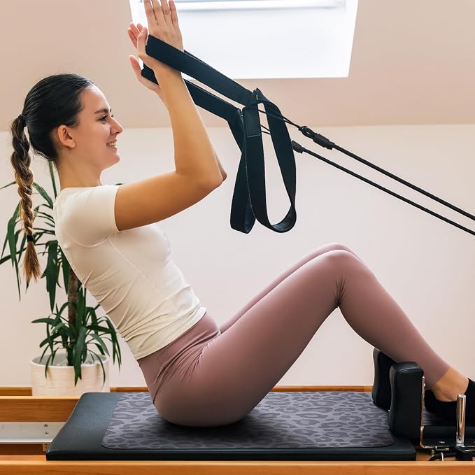 Pilates Reformer Mat-Fits Aeropilates, Allegro, Balanced Body, Merrithew Machines – Clean and Non Slip