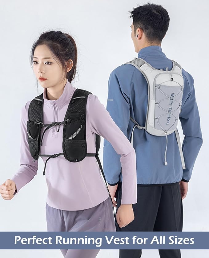TRIWONDER Hydration Vest Running Backpack for Men & Women, Water Pack for Hiking, Camping, Climbing & Cycling, Lightweight Daypack