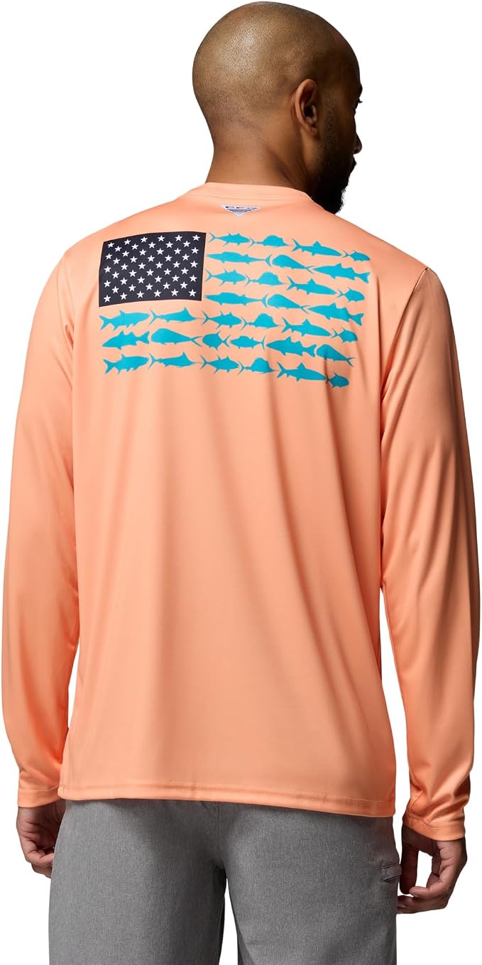 Columbia Terminal Tackle PFG Fish Flag Long Sleeve