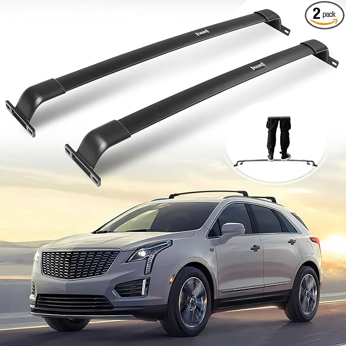 Enhanced 220 LBS Roof Racks for Cadillac XT5 2016-2026, All Aluminum Alloy Cross Bars, Upgraded from The OE-Style