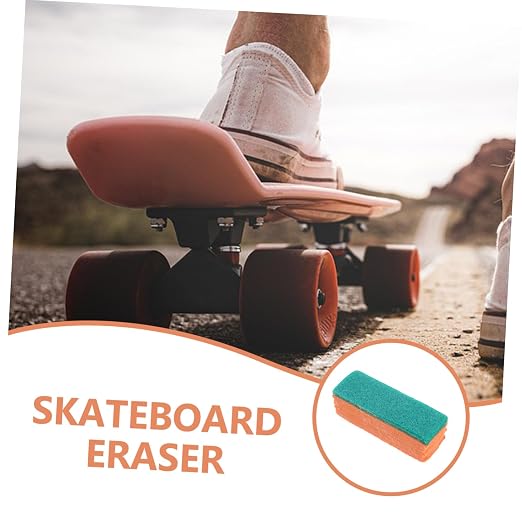 KESYOO Anti-wear Rubber Skateboard Grip Tape Cleaner Compact Portable Eraser for Cleaning Essential Skateboard Supplies for Enthusiasts