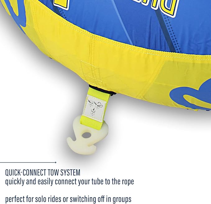 Paradise Water Sports - Breeze Water Towable Tube for Boating - 1 Rider