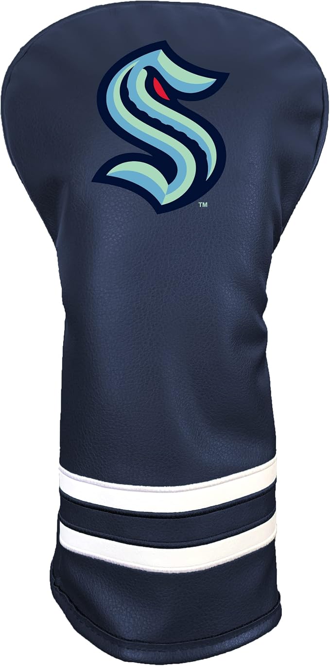 Team Golf NCAA Vintage Driver Golf Club Headcover (Printed), Form Fitting Design, Retro Design with Fleece Lining for Extra Club Protection