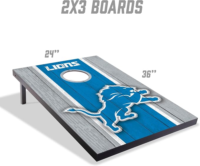 YouTheFan NFL 2' x 3' Portable Cornhole Game with Logo Bags