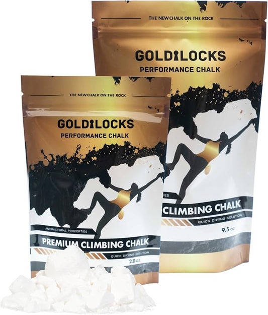 Goldilocks Chunky Chalk for Rock Climbing, Crossfit, Weight Training, Gymnastics, & More - Parent