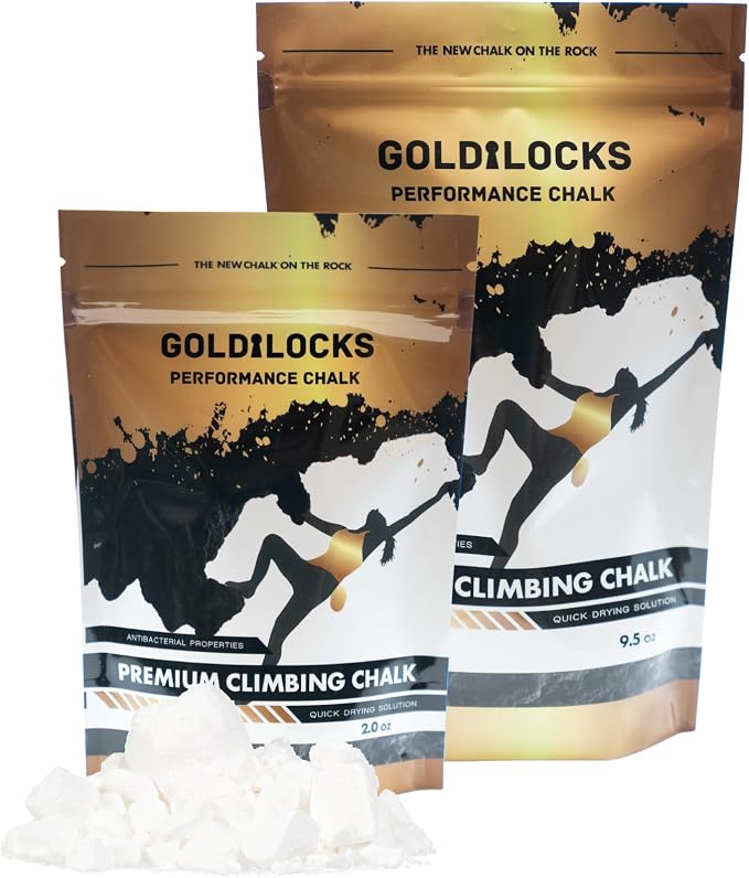 Goldilocks Chunky Chalk for Rock Climbing, Crossfit, Weight Training, Gymnastics, & More - Parent