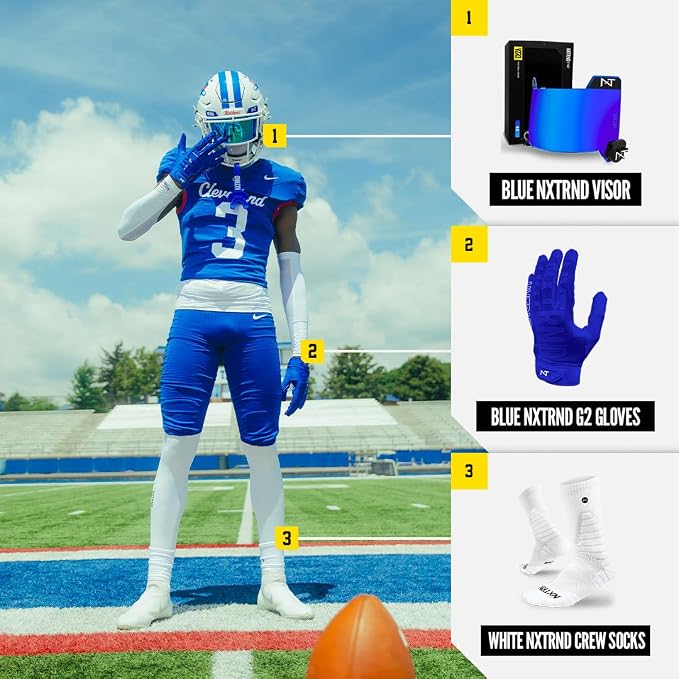 Nxtrnd G2 Pro Football Gloves, Men's Ultra Sticky Elite Receiver Gloves