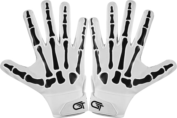 Glorious Traders Adult & Youth Football Gloves - Ultimate Performance Booster with Super Sticky Grip